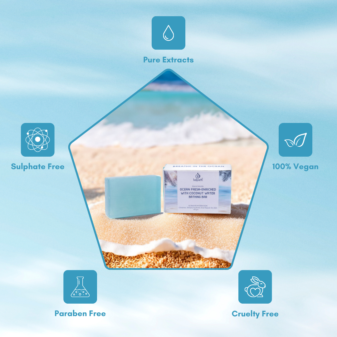 Ocean Fresh-Enriched With Coconut Water Bathing Bar