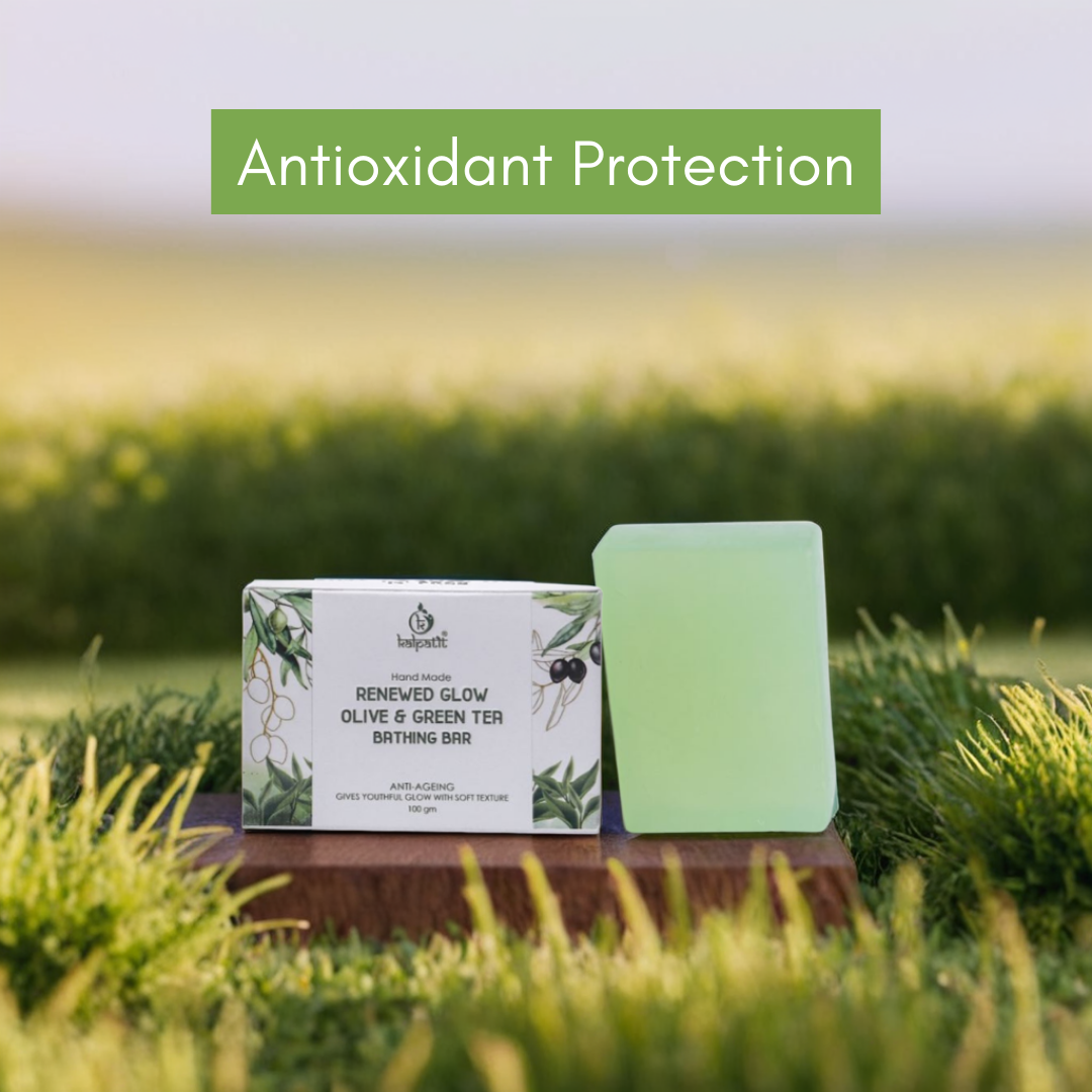 Renewed Glow Olive & Green Tea Bathing Bar