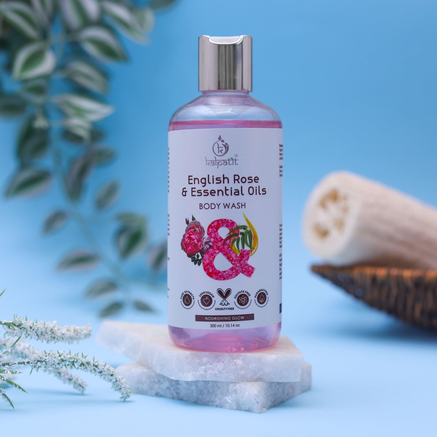 English Rose and Essential Oils Body Wash