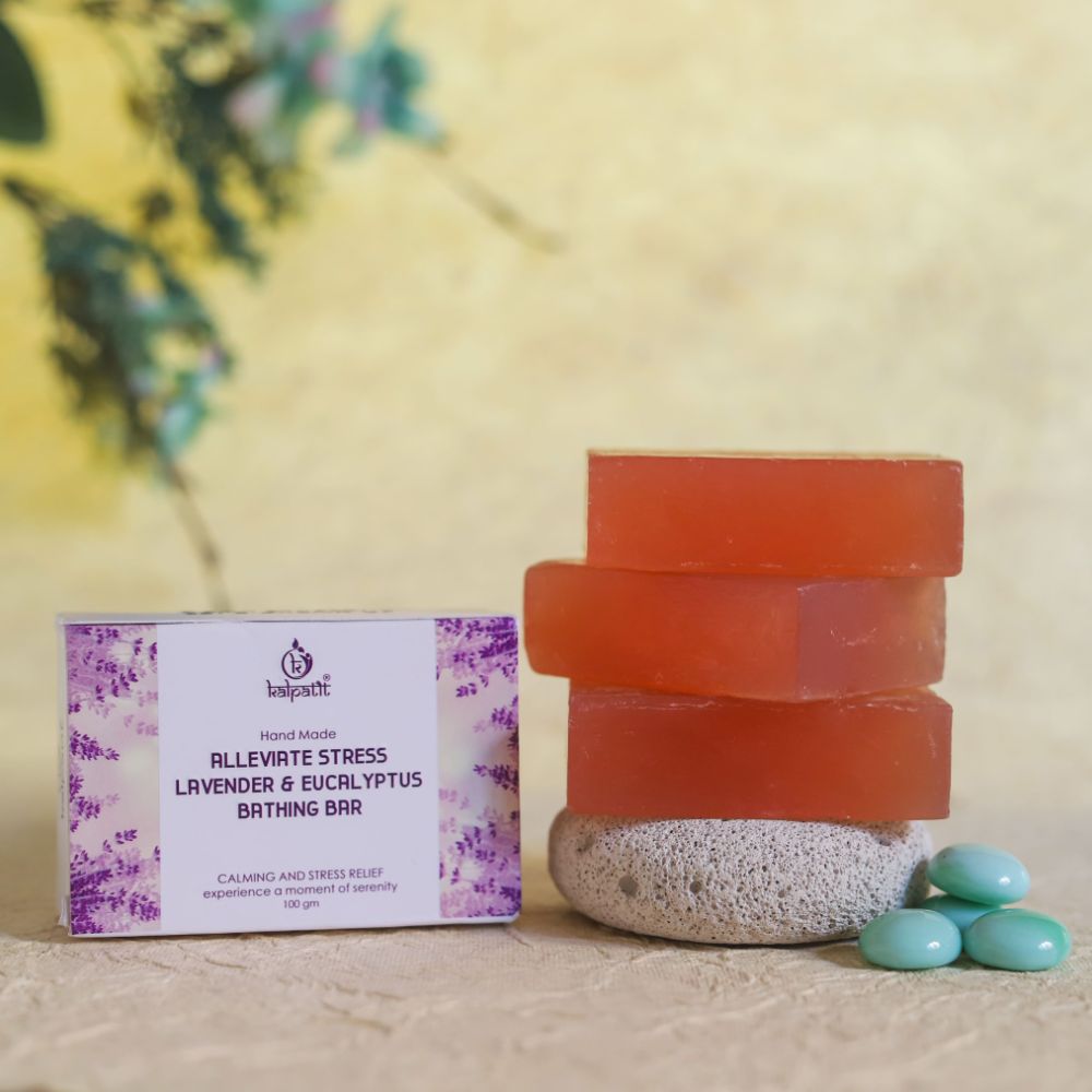 Alleviate Stress Lavender & Eucalyptus Bathing Bar