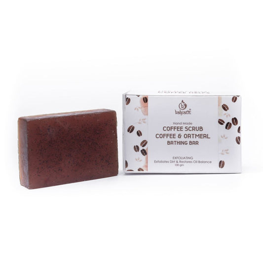 Coffee Scrub Coffee & Oatmeal Bathing Bar