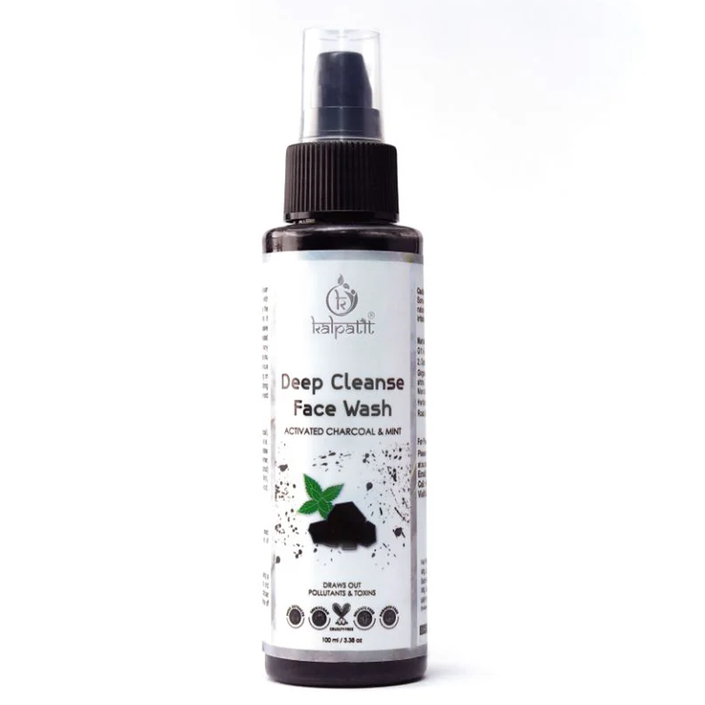 Deep Cleanse Face Wash Activated Charcoal & Mint