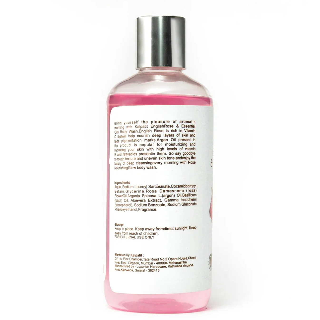 English Rose and Essential Oils Body Wash