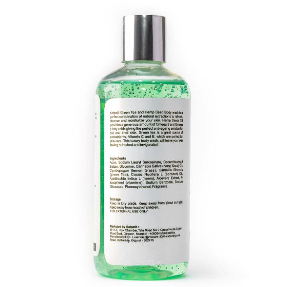 Green Tea and Hemp Seed Body Wash